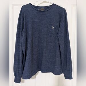 Polo Ralph‎ Lauren Men's Long Sleeve Shirt - Blue - Size Large - Pre-owned